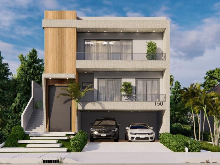 Casa Residencial - Swiss Park casa Biel 1.5Terra Imóveis - Imobiliária em Campinas